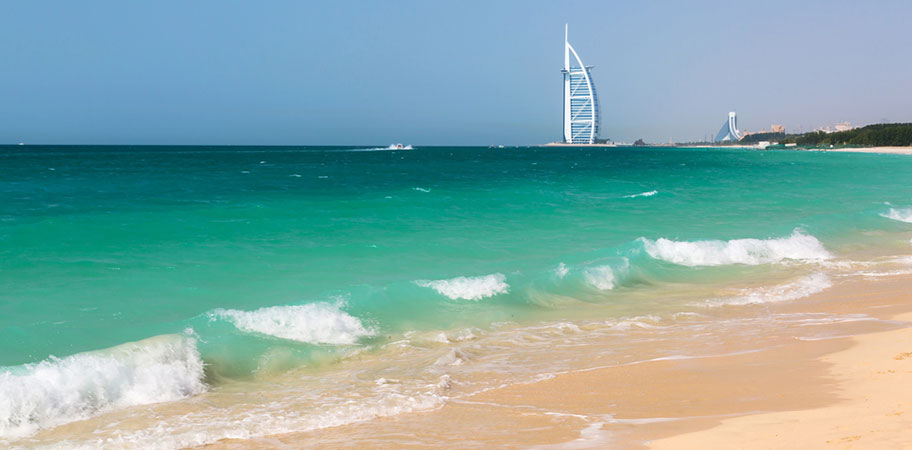 Die schönsten Strände von Dubai Die Top Ten Strände von Dubai