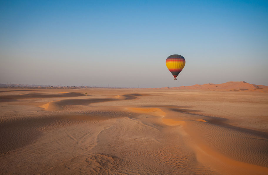 Oman Ballonflüge in der Wüste Oman Ballonflüge für die ganze Familie